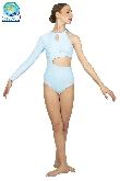 BODY LYCRA CON STRASS CELESTE DONNA